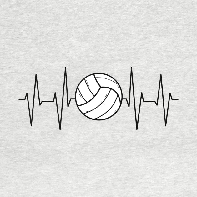 Volleyball Heartbeat by Imutobi